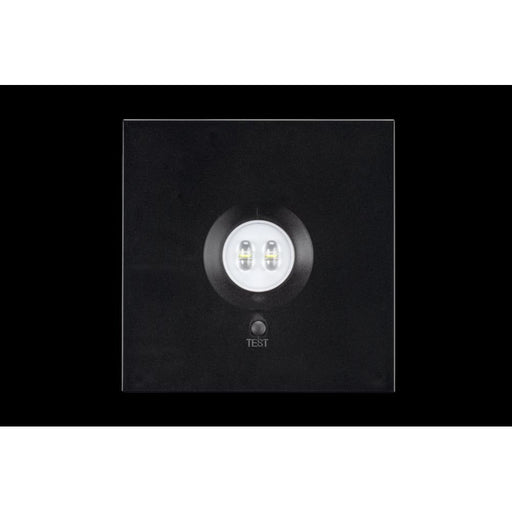 H1 - Sicherheitsleuchte Illusquare CBS black
