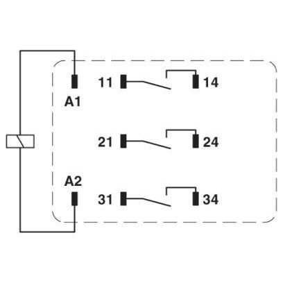 Phoenix Contact - Schaltrelais Einzelrelais REL-PR3-230AC/3X1