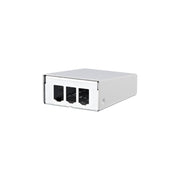 Metz Connect - Frontpanel/Patchpanel leer (Schaltschrank) AP-Gehäuse leer 130861-0302-E E-DATmodul 3er rws − 1 Stück