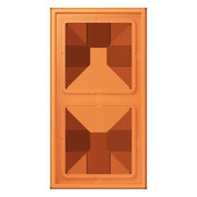 Jung - Abdeckrahmen Rahmen 2-fach LC 982 225 orange clair