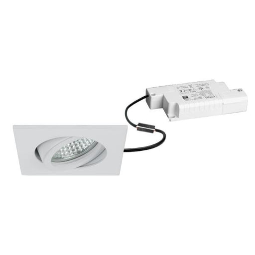 Brumberg Leuchten - Downlight/Strahler/Flutlicht LED-Einbaustrahler 230V 39144173 38Gr., 3000K, quadr