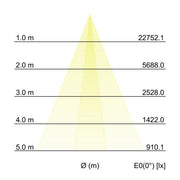 Brumberg Leuchten - Decken-/Wandleuchte LED-Wallwasher 60831646 6000K