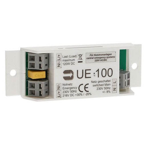Fischer - Notlichtversorgungszentrale Umschaltweiche UE-L 220V/100W für Leuchteneinbau