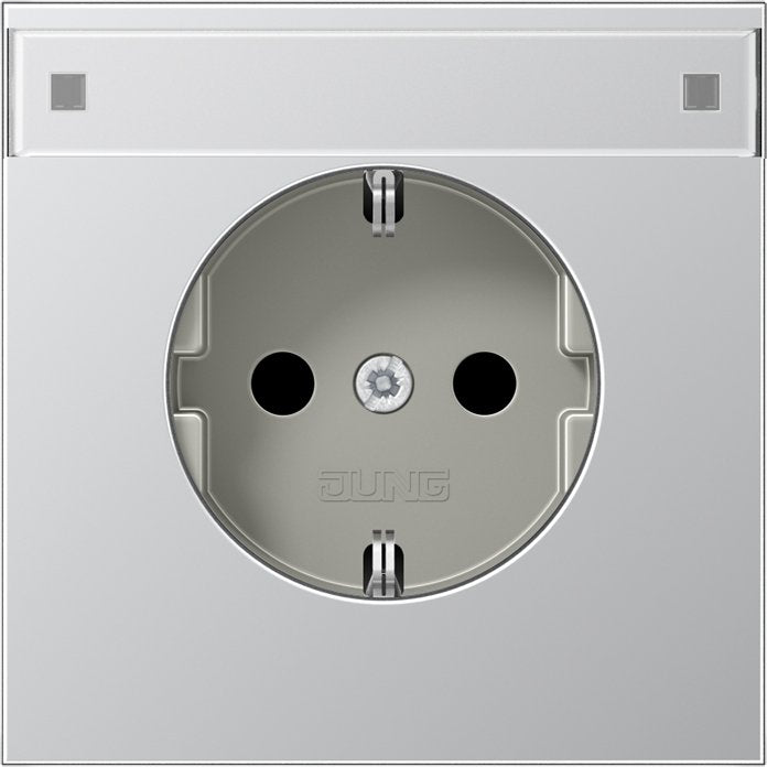 Jung - Steckdose SCHUKO-Steckdose AL 1520 NA aluminium