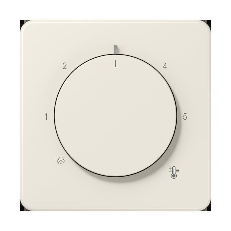 Jung - Abdeckung/Bedienelement für Installationsschalterprogramme Abdeckung CD 1749 BF für Raumtemp.Regler − 1 Stück