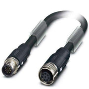 Phoenix Contact - Konfektioniertes Sensor-Aktor-Kabel Bussystem-Kabel SAC-6P-MS/1 #1428678 6-polig, schwarz