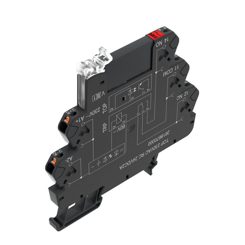 Weidmüller - Optokoppler Halbleiterrelais TOP230VACRC24VDC2A Termseries − 10 Stück