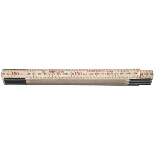 Hultafors - Gliedermaßstab Holzgliedermassstab 559-2-10 -mm- 2m − 10 Stück