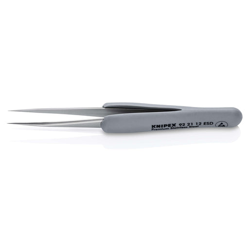 Knipex - Pinzette Präzisionspinzette 92 21 12 ESD − 1 Stück