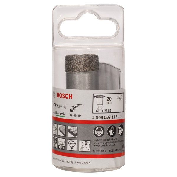 Bosch - Bohrer PRO Ceramic dry 2608587115 Trockenbohrkrone 20