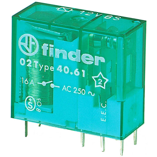Finder - Schaltrelais Relais 40.61.6.012.4000 1W, 16A − 50 Stück