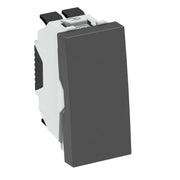 OBO Bettermann - Installationsschalter Aus-/Wechselschalter WS-UB SWGR0.5 schwarzgrau