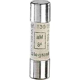 Legrand - Zylindrische Sicherung 10x38 mm 2A Legrand 013002 − 10 Stück
