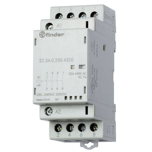 Finder - Installationsschütz für Reiheneinbau Schütz für Reiheneinbau 22.34.0.024.4620