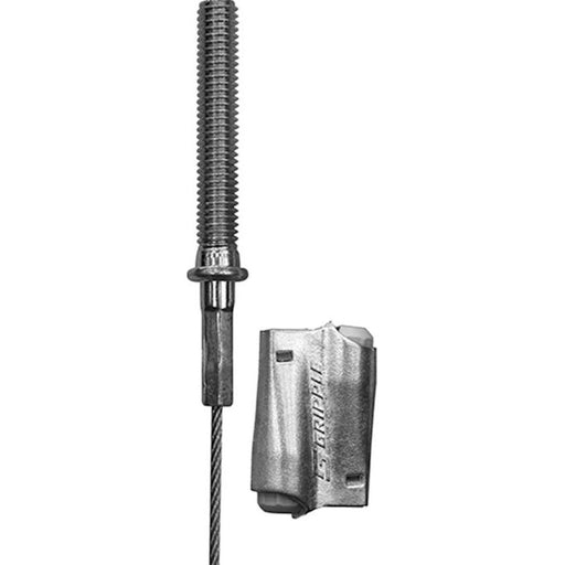Niedax - Drahtseilabhängung Gripple-Set Abhängung GAG-2/5 EXP Seillänge 5m − 10 Stück