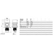 Bals Elektrotech - CEE-Stecker (IEC 60309) Stecker 21557 16A 7p 400V 6h