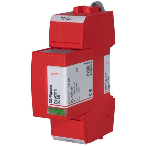 DEHN - Überspannungsableiter für Energietechnik/Stromversorgung Überspannungsableiter DG SE DC 550 1-polig Uc 550V DC