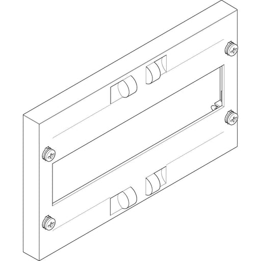 ABN - Abdeckung für Verteilerfeld Abdeckplatte FAO11N10 (VE10) 250x150mm 1FB/1RE