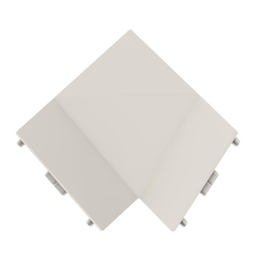 Rehau - Inneneck für Leitungsführungskanal Rautrigo Eckkanal Inneneck TRI IE5050 rws 50x50 RAL 9010 − 10 Stück
