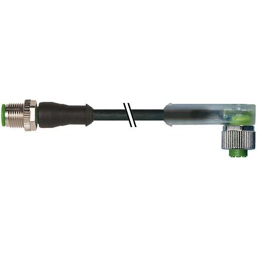 Murrelektronik - Konfektioniertes Sensor-Aktor-Kabel M12 Stecker gerade 7000-40361-6350100 auf M12 Buchse gew