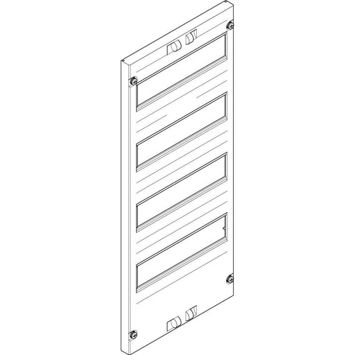 ABN - Abdeckung für Verteilerfeld Abdeckplatte FAO1422N 250x600mm 1FB/4RE