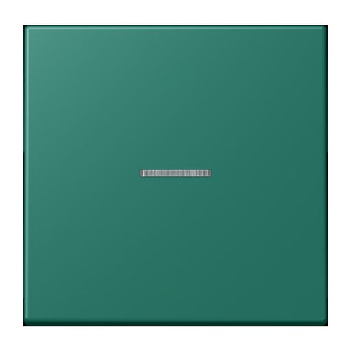 Jung - Abdeckung/Bedienelement für Installationsschalterprogramme Wippe 1fach m. Lichtleiter LC 990 KO5 216 vert anglais (32040)