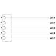 Phoenix Contact - Konfektioniertes Sensor-Aktor-Kabel Sensor-/Aktor-Kabel SAC-5P- 2,0-#1407334