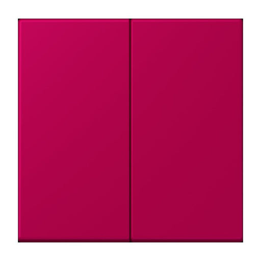 Jung - Abdeckung/Bedienelement für Installationsschalterprogramme Wippe 2fach LC 995 230 rouge rubia (32101)