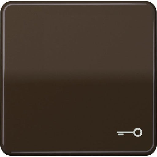 Jung - Abdeckung/Bedienelement für Installationsschalterprogramme Wippe Symbol TÜR br CD 590 T BR für Taster