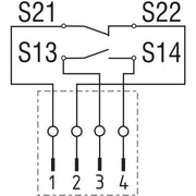 Schmersal - Positionsschalter mit getrenntem Betätiger Sicherheits-Sensor BNS 303-11Z-ST