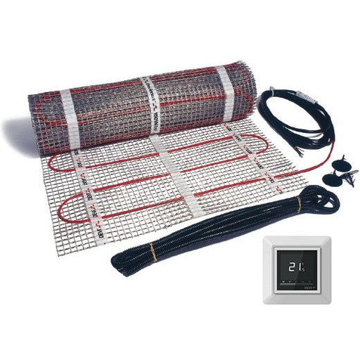 Danfoss - Elektrische Flächenheizung Dünnbett Heizmatten Set 140F1700 0,5 x 2,0 + Opti