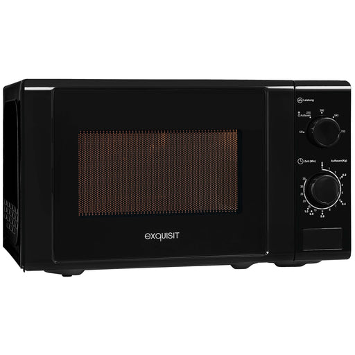 EXQUISIT - Mikrowellengerät Mikrowelle MW 900-030 sw 700W,20L