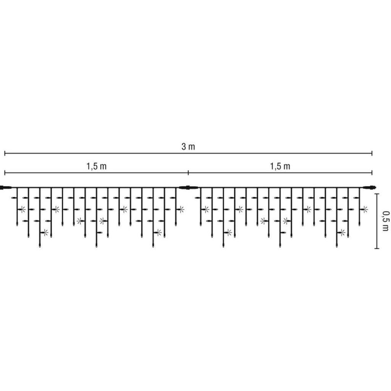 Scharnberger+Hasenbein - Festbeleuchtung Ersatzstrang 1,5m 59093 f.LED IceLite