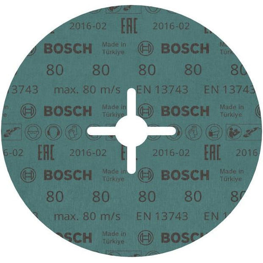 Bosch - Trenn-/Schleifscheibe PRO R574 Fiberscheibe, 2608606743 180 mm, G80