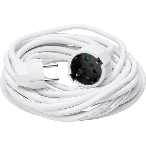 Kopp - Netzanschlussleitung Schutzkontakt-Verlängerung 143401014 16A,250V,10m,ws
