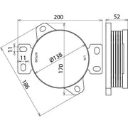 DEHN - Blitzstromableiter für Energietechnik Blitzstromableiter DSO 1 255 koordiniert Typ 1