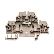 Weidmüller - Bauelement-Reihenklemme Klemme mit Einbau ZDK 2.5/D/5 − 50 Stück