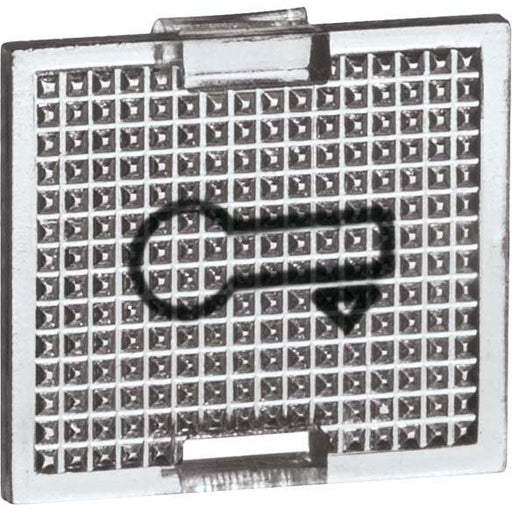 Peha - Abdeckung/Bedienelement für Installationsschalterprogramme Ersatzsymbol TÜR kl tr D 655 T für Tasterwippen