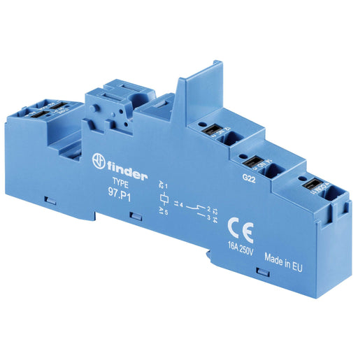 Finder - Relaissockel Fassung 97.P1 für 46.61 − 10 Stück