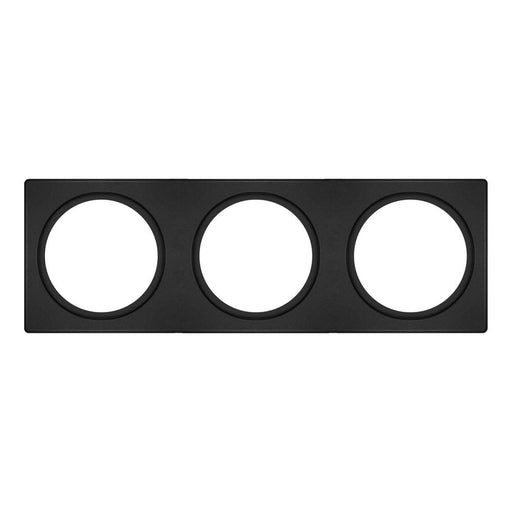 Ledvance - Mechanisches Zubehör/Ersatzteile für Leuchten Rahmen rechteckig SPOTF.100X3003XD68BK schwarz − 1 Stück