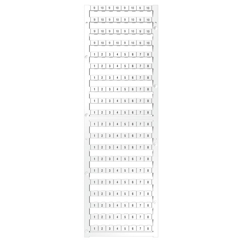 Weidmüller - Klemmenmarkierung DEK5/8PLUSMC25-32 − 800 Stück