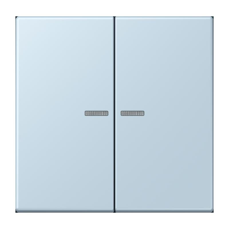 Jung - Abdeckung/Bedienelement für Installationsschalterprogramme Wippe mit Lichtleiter LC 102 KO5 208 outremerclair