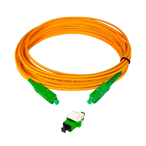 Televes - Modularer Steckverbinder SC/APC Buchse Keys+Patchk OKM-S25 LSFH Dca 25m