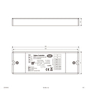EVN Lichttechnik - Steuergerät für Leuchten ZigBee MulticolorEmpfänger ZB12245X4A
