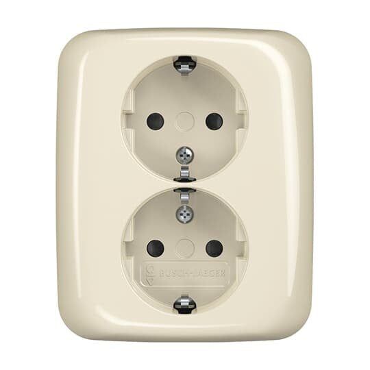 Busch-Jaeger - Steckdose SCHUKO-Doppelsteckdose 202 EUJB-212