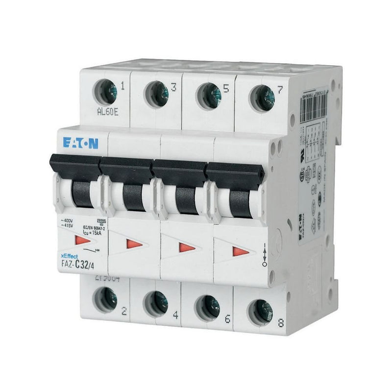 Eaton - Leitungsschutzschalter FAZ-C32/4 C 32A, 4p