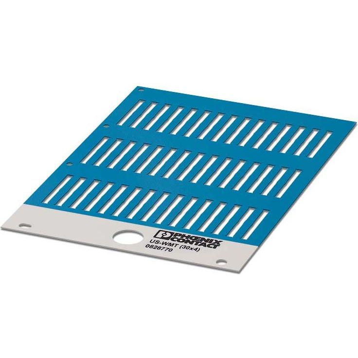 Phoenix Contact - Kabelmarkierungssystem Kabelmarker US-WMT (30X4) BU − 10 Stück
