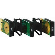 RS Components - Wahlschalter, Komplettgerät Drucktastenvorwahlschalter 337-447 BCD 0-9, Subminiatur