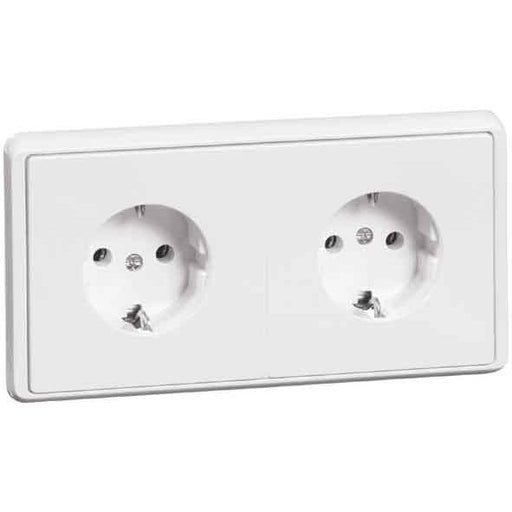 Peha - Schalter-/Steckdosenkombination Steckdose 2f.rws D 95.6512/3.02 NA