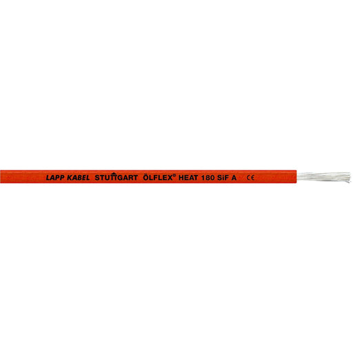 Lapp Kabel&Leitung - Energiekabel >= 1 kV, für feste Verlegung ÖLFLEX HEAT 180 SiF A 1249609 1x10 WH − 3000 Meter